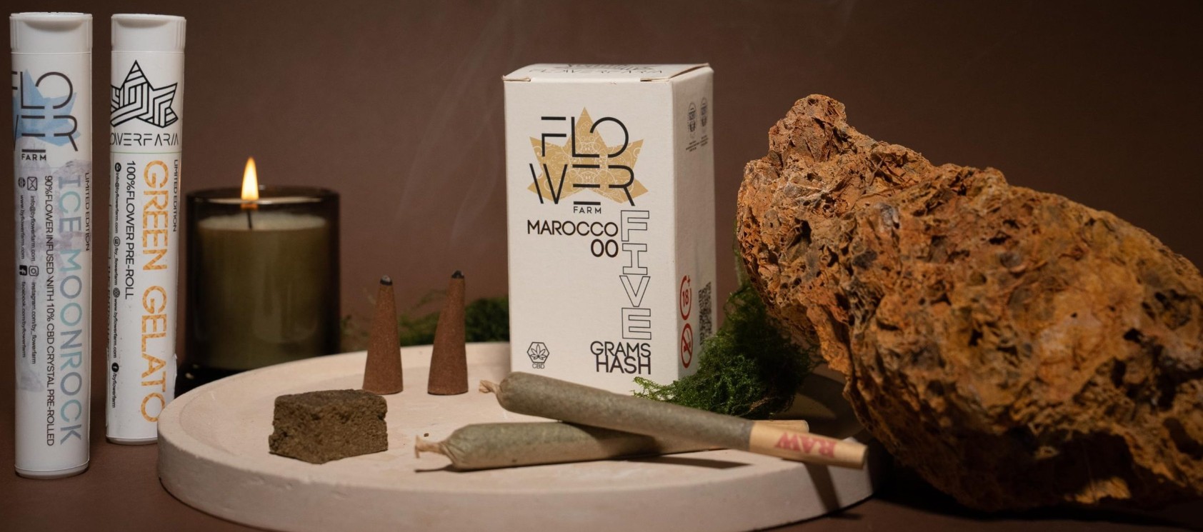 Hachís CBD premium Flower Farm