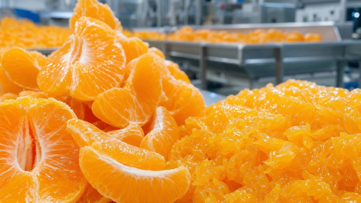 Pulpas y celdillas de mandarina para industria alimentaria: usos, ventajas y criterios de compra